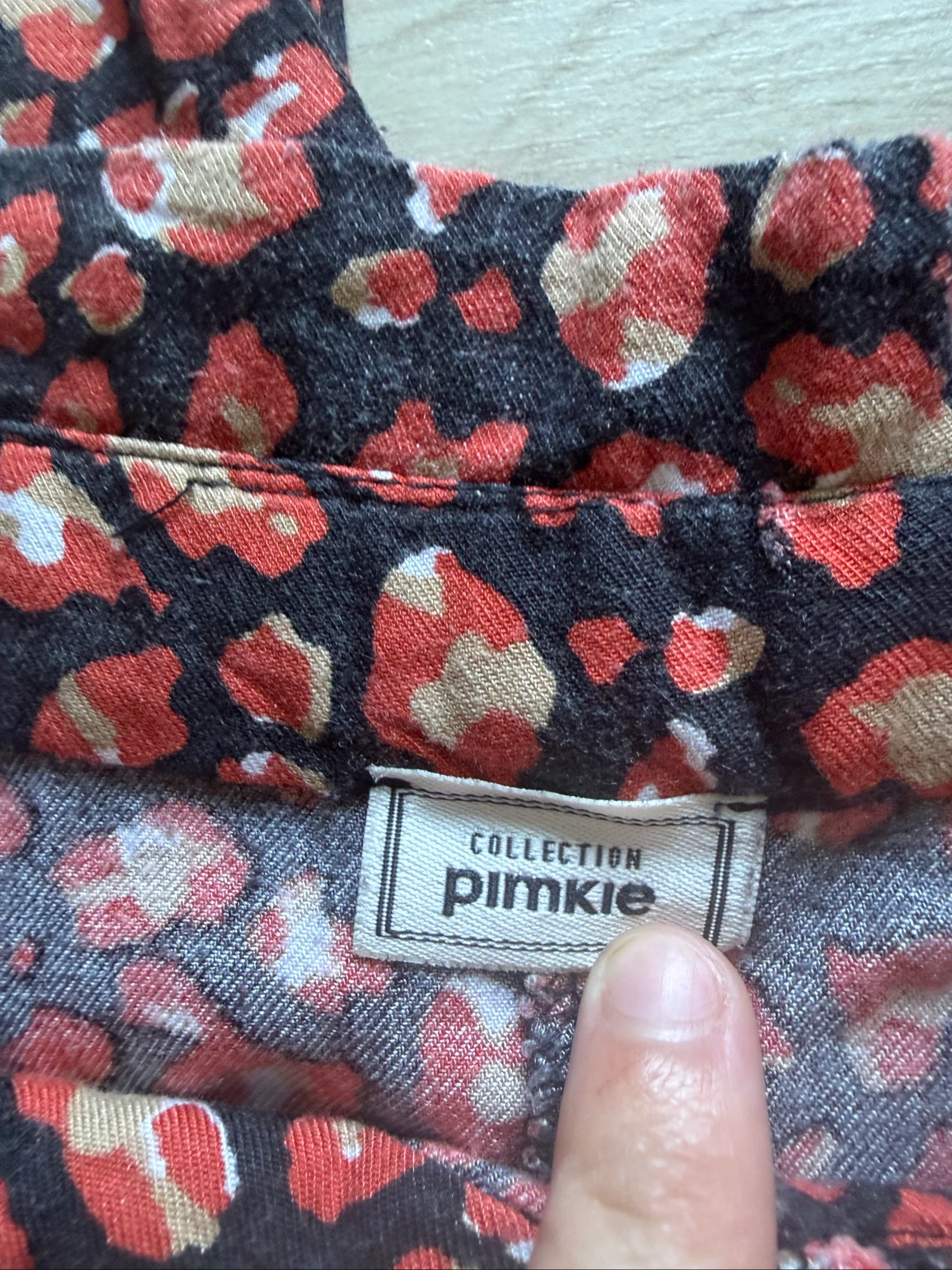 Calça curta Sarouel coral e preta Pimkie tamanho 36 P – photo 8